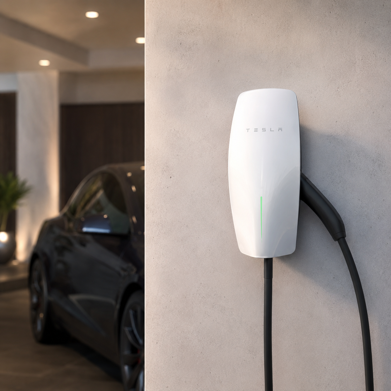 Cargador Tesla Wall Connector de Carga Rápida Generación 3 vista 2